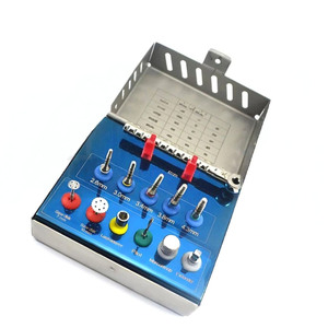 High Quality Virelza Surgicals FD-5055 Dental <b>Bone</b> Expander Kit Manual Plastic Case <b>Saw</b> Disk Ratchet Wrench Titanium Instruments - Product Image 5