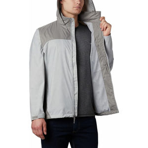 Blouson bomber extensible personnalisé |   Vêtement d'extérieur athlétique léger et respirant à capuche avec fermeture éclair sur le devant pour la course et l'entraînement en hiver - Product Image 5