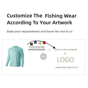 Sudaderas de pesca ligeras de alta calidad al por mayor para hombre, ropa de protección solar para viajes de pesca y navegación al aire libre en verano - Product Image 5
