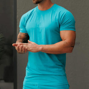 Camisetas Personalizadas para Gimnasio para Hombre, 100% Algodón, Tejido de Poliéster/Algodón, Ropa Deportiva con Estampado Personalizado - Product Image 3