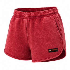 Shorts délavés pour femmes, best-seller, respirants, coupe ample, en coton léger, en promotion - Product Image 4