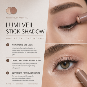OEM ODM Waterproof Stick <b>Eyeshadow</b> Pencil Creamy Shimmer <b>Matte</b> Highlighter Eye Makeup Private Label - Product Image 5