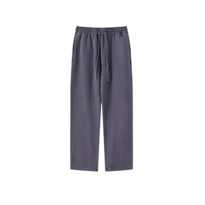Customized <b>Men</b> Tapered Heavyweight Cotton Fleece Casual <b>Trousers</b> <b>Drawstring</b> Closure Eco-Friendly Custom Color Logo Wholesale - Product Image 3