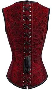 Corsets Vintage pour Femmes, Sexy, Sculptants, Respirants, Modernes, en Brocart, pour Grandes Tailles - Product Image 6