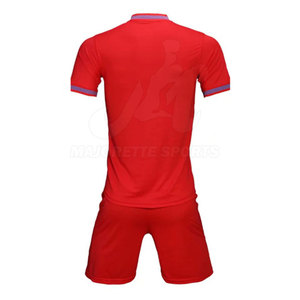 Uniforme de fútbol para hombre de alto rendimiento, material que absorbe la humedad, conjunto de camiseta y pantalones cortos duraderos para jugadores profesionales - Product Image 2