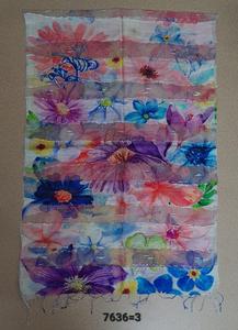 <b>Silk</b> Blended Digital Printed <b>Scarf</b> - Product Image 3