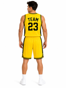 Premium Sublimated Basketball Uniform Set with Custom Logo Printing, <b>Athletic</b> Basketball Clothing for Teams - Product Image 4