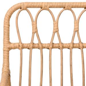 Ensemble de salle à manger de jardin en rotin synthétique noir et acier avec verre trempé – Mobilier d'extérieur durable et élégant - Product Image 6