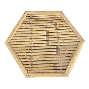 Mesa Auxiliar Moderna de Bambú, Mesa Rectangular de Bistró, Portátil, para Jardín, Camping, Patio, Mesa de Té, Mesa de Madera Natural Ecológica - Product Image 3