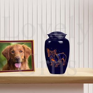 Urna artística para cremación de Bulldog Francés, urnas decorativas para cenizas de mascotas, recuerdo conmemorativo, regalo de recuerdo para mascotas - Product Image 3