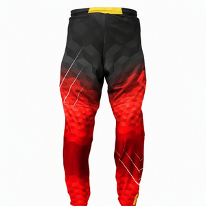 Pantalones de Compresión para Hockey sobre Hielo, Color Amarillo, Personalizados, Unisex, Transpirables, con Estampado Sublimado, Ropa Deportiva de Capa Base - Product Image 4
