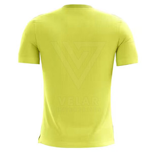 เสื้อกีฬาผู้ชายสั่งทำพิเศษ-คุณภาพสูง โพลีเอสเตอร์ 100% เป็นมิตรกับสิ่งแวดล้อม แห้งเร็ว กันน้ำ ระบายอากาศได้ดี บริการสกรีนโลโก้ตามสั่ง OEM - Product Image 2