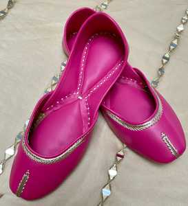 New Style Khussa Pumps Premium Leather Traditional Pakistani Shoes Comfortable Ladies Footwear Factory Supply Daily Wear - Product Image 4