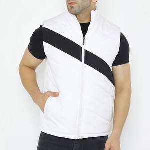 Nuevo Diseño, Chaleco Acolchado de Invierno para Hombre con Cuello Camisero, Chaleco Acolchado Ligero sin Mangas para Hombre - Product Image 1