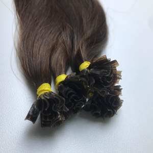 U-Tip 100% Extensiones de cabello humano vietnamita crudo Cutícula completa Doble dibujado Remy Hair Super Calidad Precio al por mayor de fábrica - Product Image 4