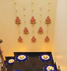 ประดับมุกทำมือแขวนผนังด้วยลวดลายตกแต่งตามเทศกาลออกแบบมาเพื่อนำความอบอุ่นและความสง่างามมาสู่บ้าน - Product Image 1