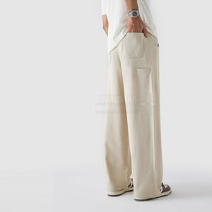 Nouvelle Arrivée – Pantalon de Survêtement Homme Personnalisable avec Cordon de Serrage, Couleurs au Choix, Respirant, Écologique, Grande Taille, Polyester/Coton - Product Image 2