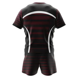 Conjunto de Uniforme de Rugby Cómodo, Transpirable y de Secado Rápido, con Logotipo y Diseño Personalizados Sublimados, Uniforme de Rugby de Alta Calidad - Product Image 6