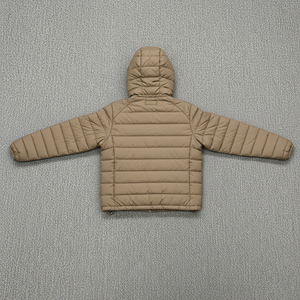 Veste matelassée en coton camouflage écologique respirante, imperméable et coupe-vent pour femme, avec logo brodé personnalisé de haute qualité - Product Image 2