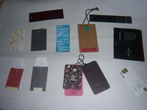 Étiquettes personnalisées en bois écologiques avec cordon, RFID/NFC, code-barres en relief, style luxe, pour emballage de vêtements, personnalisation de marque - Product Image 4