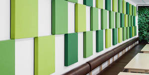 Panneaux acoustiques muraux et de plafond en fibre de verre recouverts de tissu APS pour un contrôle sonore efficace - Product Image 5