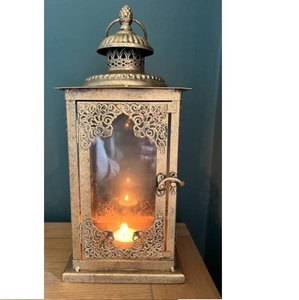 Modern Style Candle <b>Metal</b> Lantern Moroccan Design Top Selling Vintage Candle Holder Lantern At Wholesale Price - Product Image 4