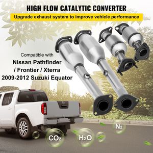 Kit Bulloni e Guarnizioni Collettore di Scarico di Alta Qualità per Nissan Frontier 05-11 4.0L per Veicoli Nuovi, Include Catalizzatore ad Alto Flusso - Product Image 2