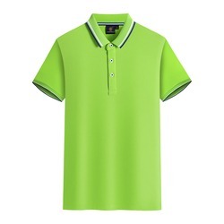 Nuevo Diseño Personalizado con Logotipo, Camiseta de Golf Antiarrugas de Punto Sólido para Hombre, Manga Corta, Talla Grande - Product Image 4