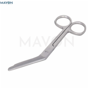 Tijeras para Vendajes Lister de Acero Inoxidable Reutilizables, Tijeras Quirúrgicas Manuales con Certificación CE, Juego de Instrumentos Hospitalarios - Product Image 6