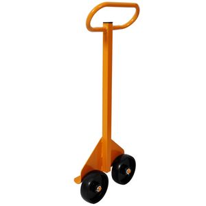 Chariot de manutention jaune pour panneaux de plâtre, capacité de charge 220 lb, pour le déplacement de panneaux - Product Image 4