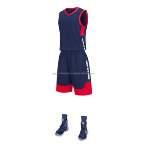 Maillot de basket respirant imprimé avec logo et design personnalisés, 100 % polyester, uniforme de basket unisexe - Product Image 5
