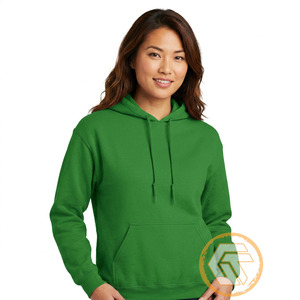 Alfa Personalizado |   Sudadera con Capucha de Algodón Kapa, Ecológica, con Logotipo Bordado en la Parte Delantera, Sorority Greek, Rosa y Verde - Product Image 1