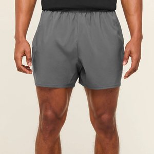 Men's Solid Casual <b>Shorts</b> <b>Spandex</b>/Polyester Canvas Mid Waist Drawstring Closure Breathable Quick Dry Custom Color Custom Logo - Product Image 4