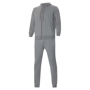 Conjunto Deportivo con Capucha para Hombre de Alta Calidad – Traje Deportivo de Color Sólido, Ropa Deportiva Informal para Gimnasio y Entrenamiento, Logotipo Personalizado - Product Image 1