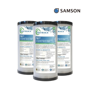Filtre à charbon compressé pour machine à glace industrielle, cartouche filtrante standard de 10 pouces, distribution professionnelle - Product Image 1