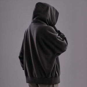 Hot Selling Unisex Embroidered Ninja <b>Hoodie</b> Oversized Streetwear Sweatshirt <b>Japanese</b> Style Hip Hop Zipper Solid Vintage 100% - Product Image 5