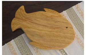 Tabla de Cortar Rectangular Decorativa de Madera - No Tóxica, Fácil de Limpiar, Apta para Lavavajillas - Product Image 2