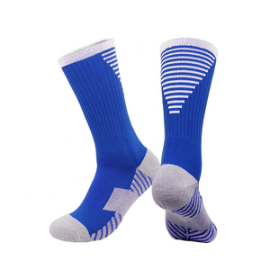Chaussettes de sport mi-mollet en Spandex/Polyester pour l'automne, vente en gros, professionnelles, pour la course et le basketball, séchage rapide, personnalisables, respirantes - Product Image 4
