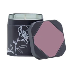 Mini vela de tarro de cera de Metal de forma cuadrada para el hogar, decoración de boda y Navidad y propósito de regalo - Product Image 1