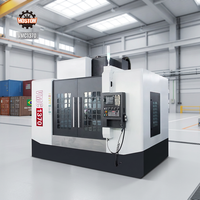 CNC Vertical Machining Center with Rigid Milling Structure and Stable Accuracy for Drilling Tapping Milling and Aluminum Molds