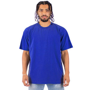 Camiseta de algodón 100% de corte holgado con logo personalizado, estilo urbano, de gran gramaje, de fabricante estadounidense, para venta al por mayor. - Product Image 2