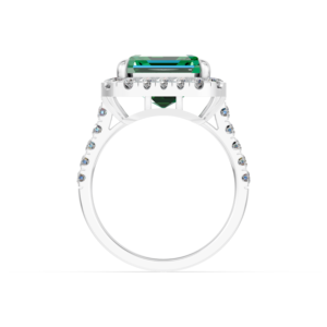 Bague en argent 925 avec diamant de laboratoire pour femme, certifiée IGI, RJC, ODM, OEM, fabricant éthique de bijoux fins, vente en gros E201121 - Product Image 4