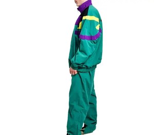 Sublimated Nylon Windbreaker Set Custom Wholesale US Casual Winter Jacket <b>Pants</b> Urban Street Outfit Factory Supplier New <b>Line</b> - Product Image 4