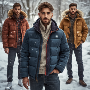 Chaqueta de Motociclista para <span class=keywords><strong>Hombre</strong></span>, <span class=keywords><strong>Abrigo</strong></span> Protector para Motociclistas, Resistente al Viento, Ropa Exterior de Seguridad Duradera, Suministro al por Mayor OEM - Product Image 1