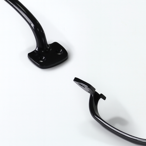 OEM Available Modern European <b>Black</b> Zinc Alloy Bow Cabinet Handle Hardware Products Furniture Pull for Wardrobe Drawer - Product Image 4