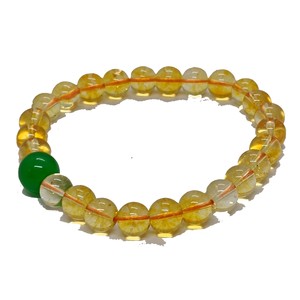 High quality Citrine Green <b>jade</b> Crystal Gemstone Bead Bracelet Fashion Charm Jewelry for Men Women for Energy Meditation Gift - Product Image 2