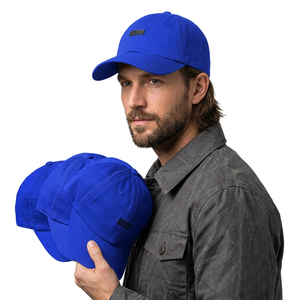 Casquette de baseball unisexe en coton imperméable pour l'extérieur, décontractée, ajustable, respirante, toutes saisons, pour adultes, 56-58 cm, gris, moutarde, marine - Product Image 4