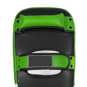 Nuevo Protector de Patadas de Cuero Genuino para Entrenamiento de Boxeo, Almohadillas de Kickboxing con Logotipo Personalizado, Protectores de Patadas de MMA de Alta Calidad - Product Image 5
