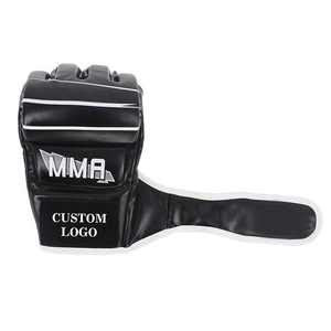 Genuine Leather made MMA <b>Gloves</b> High Quality Padded MMA Sparing Training & Fighting Wear <b>Gloves</b> for Sale in low Price - Product Image 2