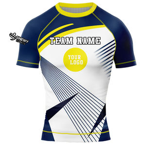 Camiseta de Compresión para Hombre, Protección Solar UPF50+, Secado Rápido, Transpirable, Ecológica, para Surf, Fitness y Entrenamiento - Product Image 6